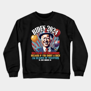 Biden 2024 Crewneck Sweatshirt